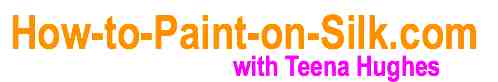 Logo: How to Paint on Silk with Teena Hughes Logo: How to Paint on Silk